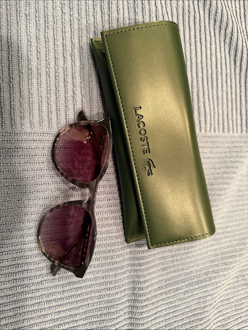 Lacoste Grey Marble Sunglasses